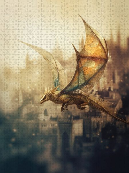 Produktbild: CALVENDO Puzzle Goldene Gefahr | 2000 Teile Lege-Gr&ouml;&szlig;e 90x67cm Foto-Puzzle f&uuml;r gl&uuml;ckliche Stunden