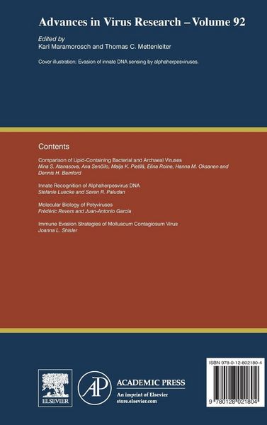 Produktbild: Advances in Virus Research