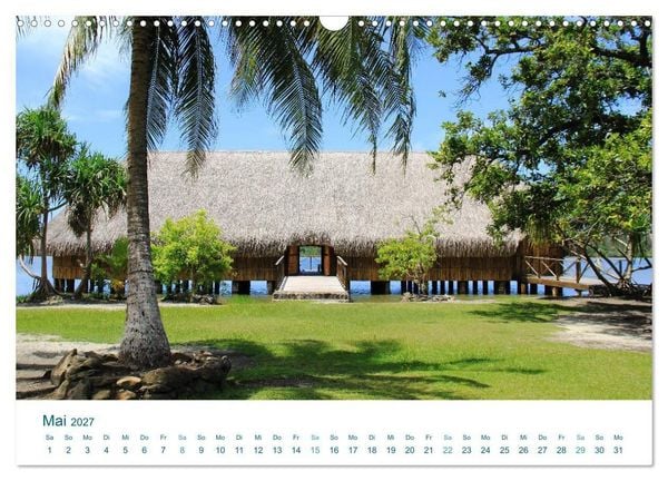 Produktbild: S&uuml;dsee-Insel Huahine - Paradies am Ende der Welt (Wandkalender 2027 DIN A3 quer), CALVENDO Monatskalender