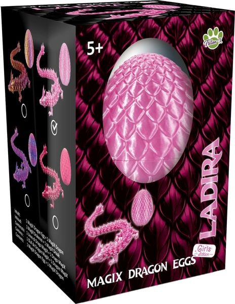 Produktbild: MagiX Dragon Eggs GIRLS EDITION, 4er Mix Display ( Xandorixa, Zyphoria, Ladira & Grazira )