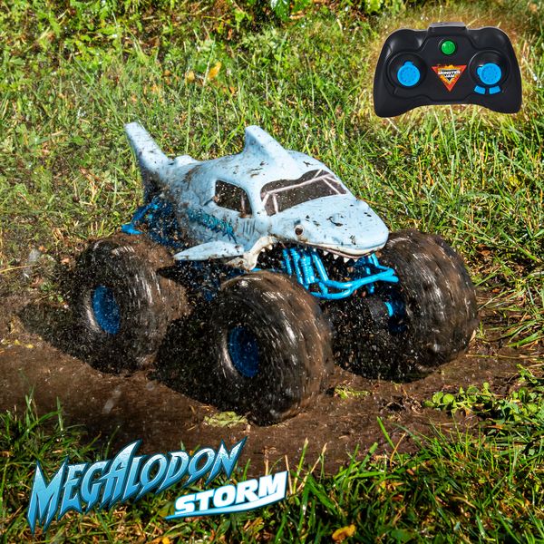 Produktbild: Monster Jam - Megalodon Storm, ferngesteuertes Amphibienfahrzeug