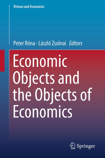 Produktbild: Economic Objects and the Objects of Economics