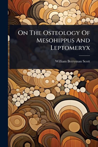 Produktbild: On The Osteology Of Mesohippus And Leptomeryx