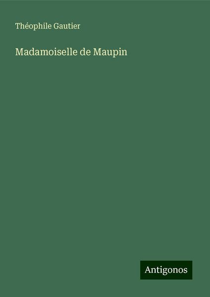 Madamoiselle de Maupin