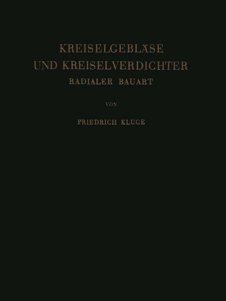 Produktbild: Kreiselgebl&auml;se und Kreiselverdichter