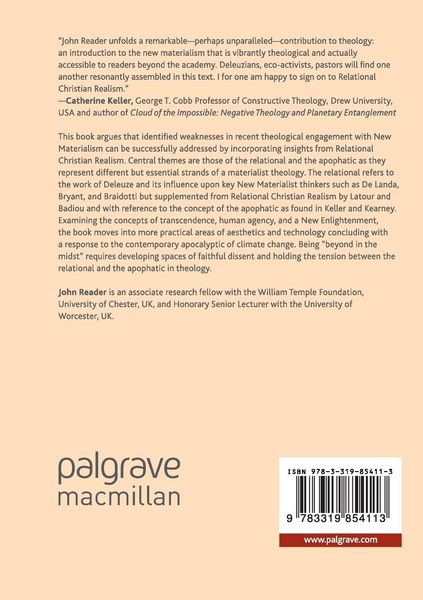 Produktbild: Theology and New Materialism