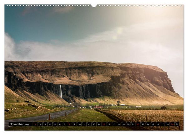 Produktbild: Island. Ein Land f&uuml;r Entdecker und Abenteurer. (Wandkalender 2026 DIN A2 quer), CALVENDO Monatskalender