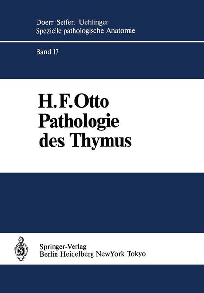 Produktbild: Pathologie des Thymus