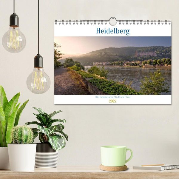 Produktbild: Heidelberg - Die romantische Stadt am Fluss (Wandkalender 2027 DIN A4 quer), CALVENDO Monatskalender
