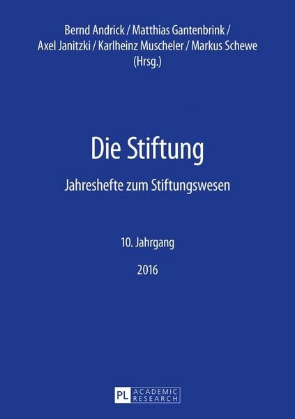 Produktbild: Die Stiftung