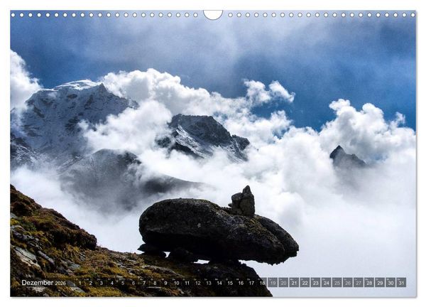 Produktbild: Himalaya - Gipfel des Sagarmatha Nationalparks (Wandkalender 2026 DIN A3 quer), CALVENDO Monatskalender
