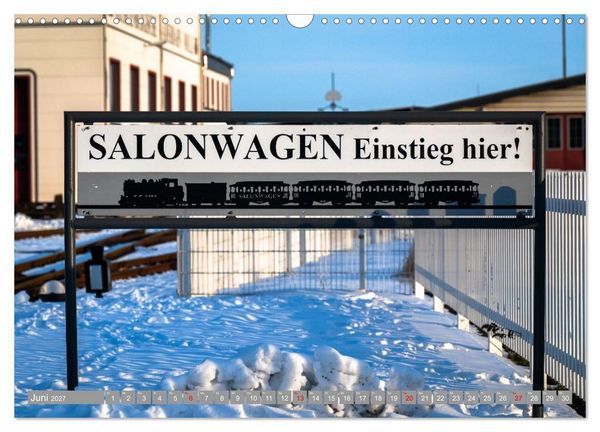 Produktbild: Molli- Mecklenburgische B&auml;derbahn (Wandkalender 2027 DIN A3 quer), CALVENDO Monatskalender