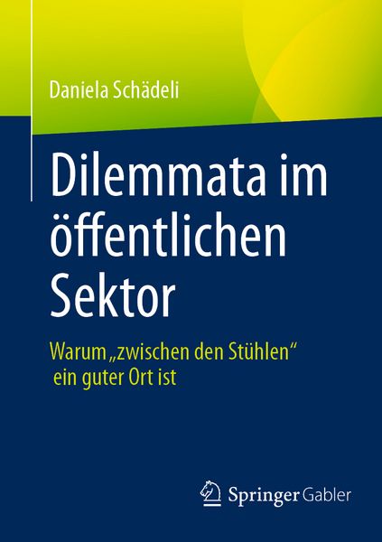 Produktbild: Dilemmata im &ouml;ffentlichen Sektor