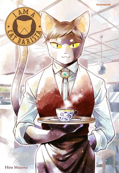 I am a Cat Barista, Gebundene Ausgabe von Hiro Maijima, Pegasus Manga, 978-2-88951-313-0