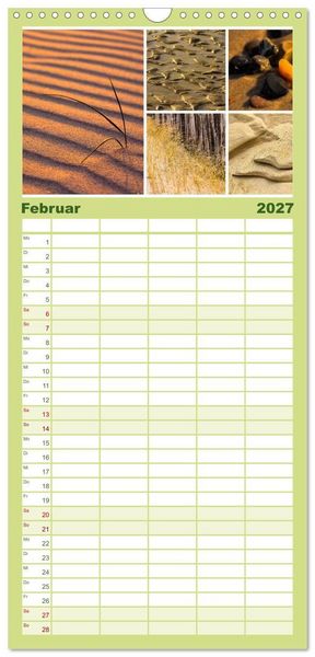 Produktbild: Familienplaner 2027 - Sehnsucht D&auml;nemark - Danmark mit 5 Spalten (Wandkalender, 21 x 45 cm) CALVENDO