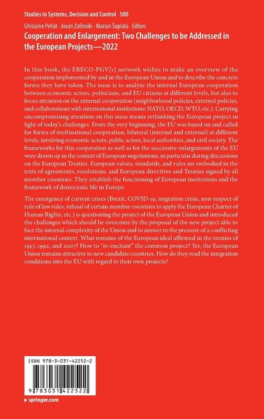 Produktbild: Cooperation and Enlargement: Two Challenges to be Addressed in the European Projects&mdash;2022