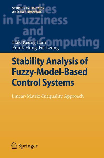 Produktbild: Stability Analysis of Fuzzy-Model-Based Control Systems