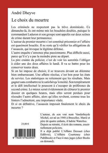 Produktbild: Le choix du meurtre