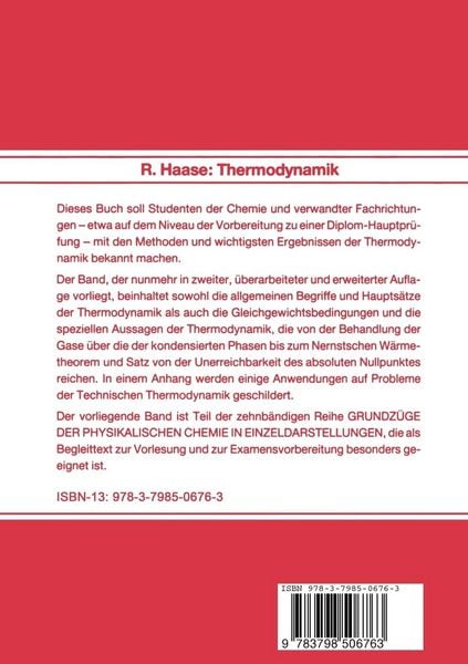 Produktbild: Thermodynamik
