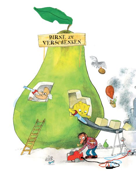Produktbild: Das gro&szlig;e Such- und Findebuch mit der Riesenbirne