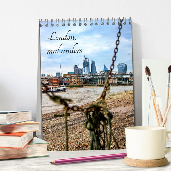 Produktbild: London, mal anders (Tischkalender 2026 DIN A5 hoch), CALVENDO Monatskalender