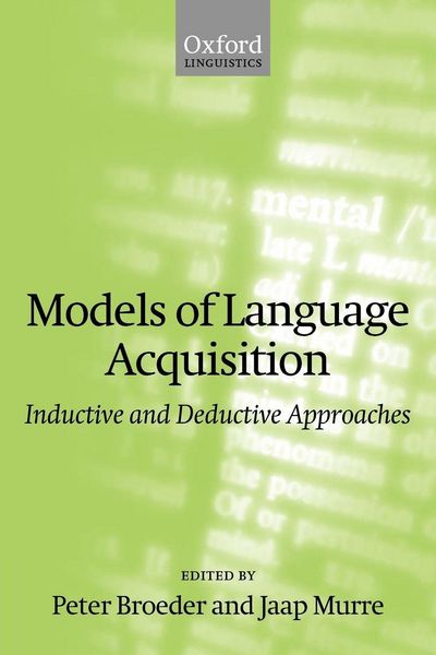 Produktbild: Models of Language Acquisition (Inductive and Deductive Approaches)