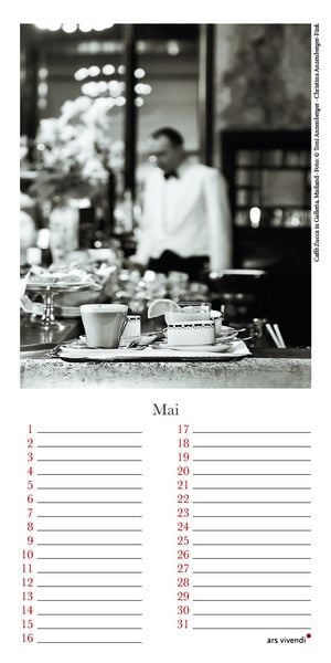 Produktbild: Geburtstagskalender Espresso, Cappuccino & Co.