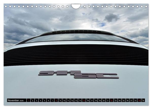 Produktbild: Porsche 911 SC pure &Auml;sthetik (Wandkalender 2026 DIN A4 quer), CALVENDO Monatskalender