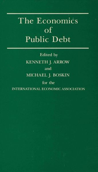 Produktbild: The Economics of Public Debt