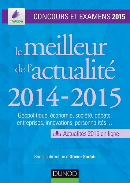 Produktbild: Le meilleur de l'actualit&eacute; 2014-2015