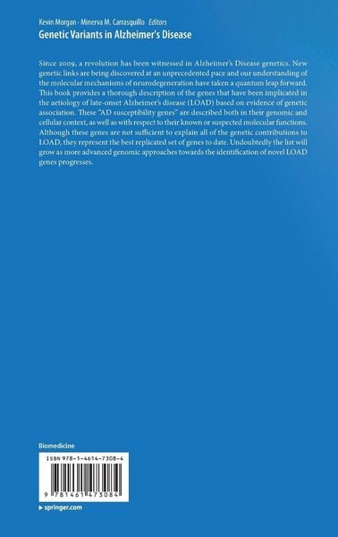 Produktbild: Genetic Variants in Alzheimer's Disease