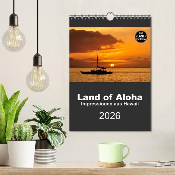 Produktbild: Hawaii - Land of Aloha (Wandkalender 2026 DIN A4 hoch), CALVENDO Monatskalender