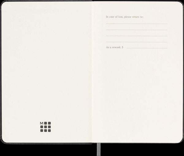 Produktbild: Moleskine Smart Notebook, Pocket, Ruled, Black, Hard Cover (3.5 x 5.5)