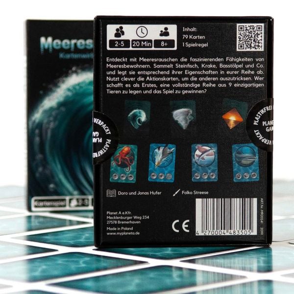 Produktbild: Meeresrauschen - Kartenwirbel unter Wasser