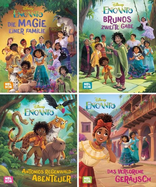 Produktbild: Nelson Mini-Bücher: 4er Disney Encanto 1-4