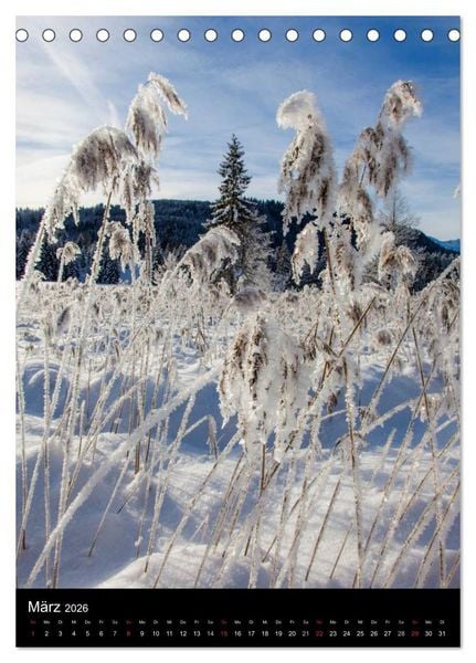 Produktbild: Bergblicke - Mittenwald (Tischkalender 2026 DIN A5 hoch), CALVENDO Monatskalender