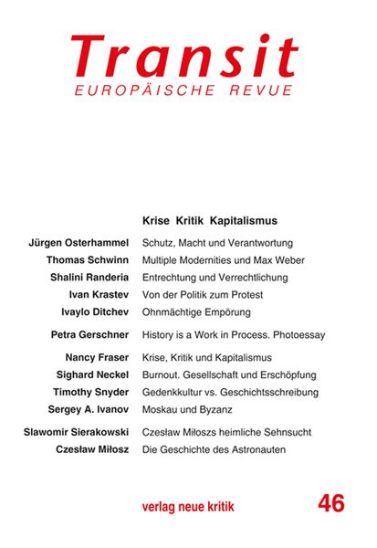Produktbild: Transit 46. Europ&auml;ische Revue