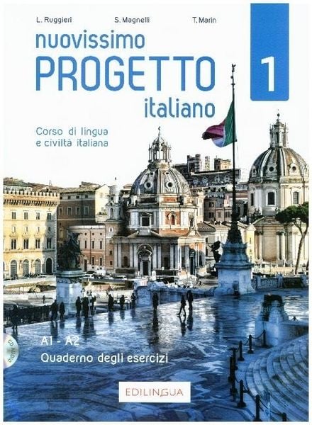 Nuovissimo Progetto italiano 1 + IDEE online code, Taschenbuch von Lorenza Ruggieri,S. Magnelli,Telis Marin, Edilingua