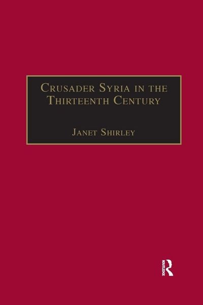 Produktbild: Crusader Syria in the Thirteenth Century