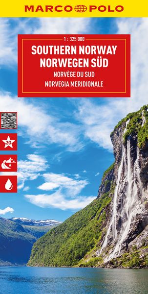 MARCO POLO Reisekarte Norwegen Süd 1:325.000, Sonstige von , MairDuMont, 9783575019073
