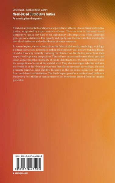 Produktbild: Need-Based Distributive Justice