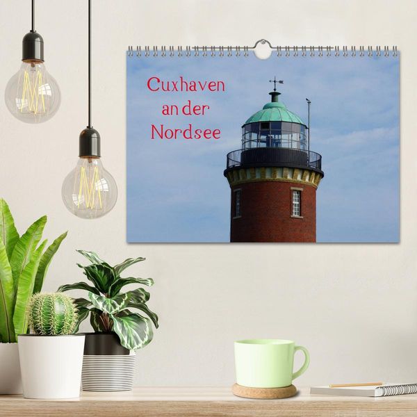 Produktbild: Cuxhaven an der Nordsee (Wandkalender 2026 DIN A4 quer), CALVENDO Monatskalender