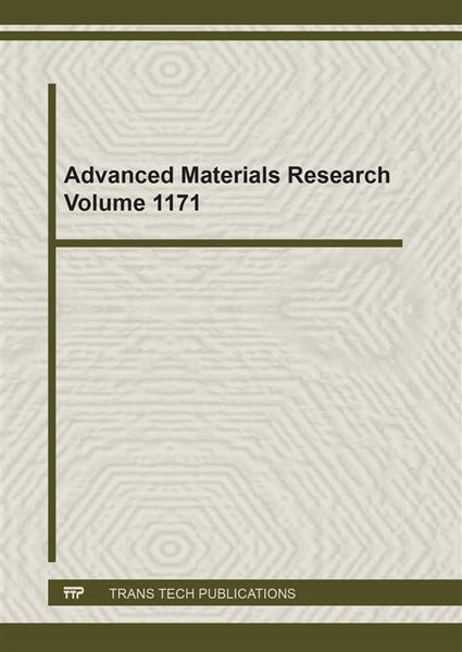 Produktbild: Advanced Materials Research Vol. 1171