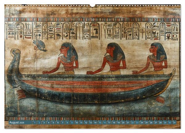 Produktbild: Papyrus-Propheten - KI-Enth&uuml;llungen aus der Vergangenheit (Wandkalender 2026 DIN A2 quer), CALVENDO Monatskalender