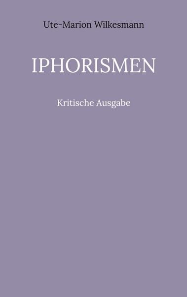 Produktbild: Iphorismen