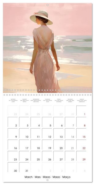 Produktbild: Delicate emotions (Wall Calendar 2026 12 &times; 12 Inch) CALVENDO 12 Month Wall Calendar