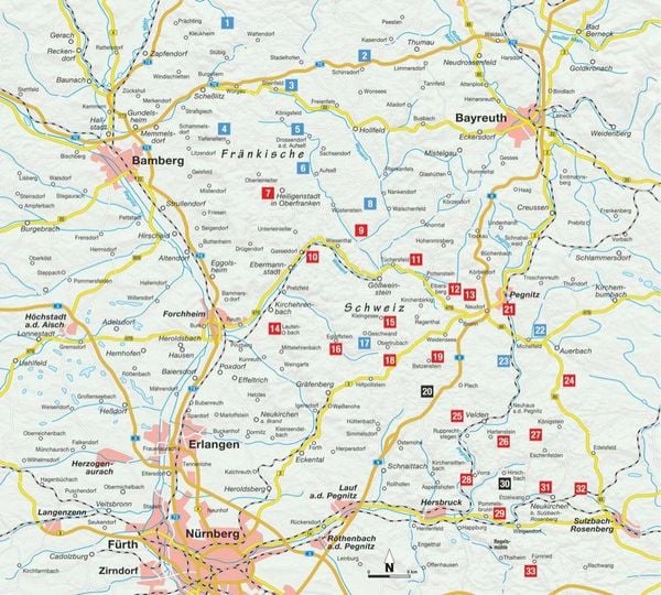 Produktbild: Entdeckertouren Fr&auml;nkische Schweiz