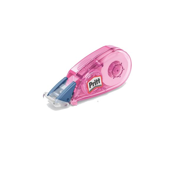 Pritt Kleben Pritt Korrektur Micro Roller, 2 5 mm, pink und blau