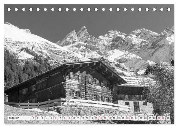 Produktbild: Traumhafte Allg&auml;uer Alpen (Tischkalender 2027 DIN A5 quer), CALVENDO Monatskalender