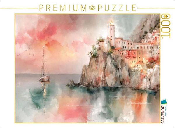 Produktbild: CALVENDO Puzzle Ein Motiv aus dem Kalender Segeltr&auml;ume und Leuchtturmlichter | 1000 Teile Lege-Gr&ouml;&szlig;e 64x48cm Foto-Puzzle f&uuml;r gl&uuml;ckliche Stunden